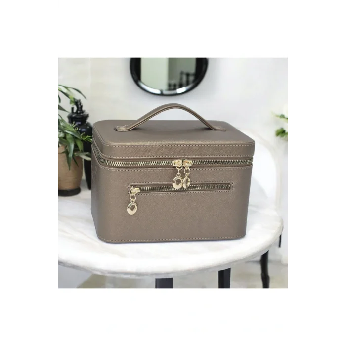 Genel Ürün Aynalı Makyaj Seyehat Bakım Çantası