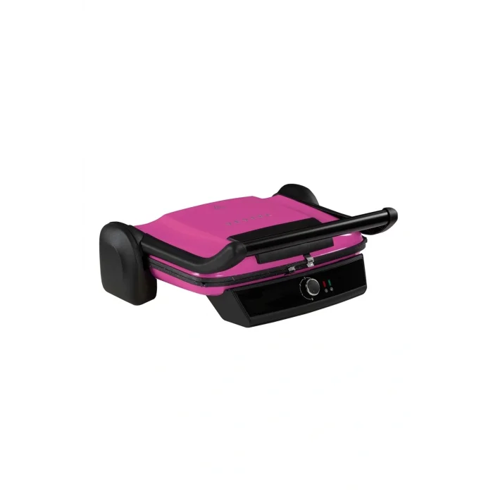 Genel Ürün Retro T7000 Pembe 2000 W Tost Makinesi