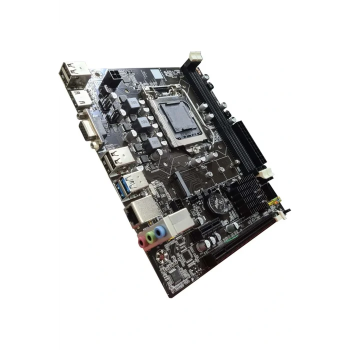 Genel Ürün B75(H61) Sata,m2 Ddr3 1600mhz Usb 3.0 Vga Hdmi Ses G.lan