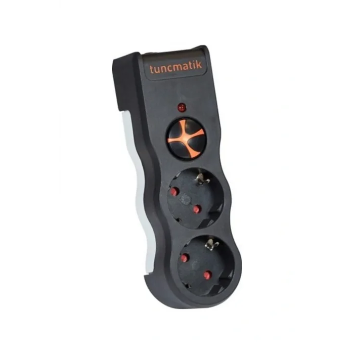 Genel Ürün 2li Akım Koruma Prizi Siyah