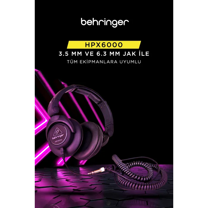 Genel Ürün Hpx6000 Professional Dj Headphones