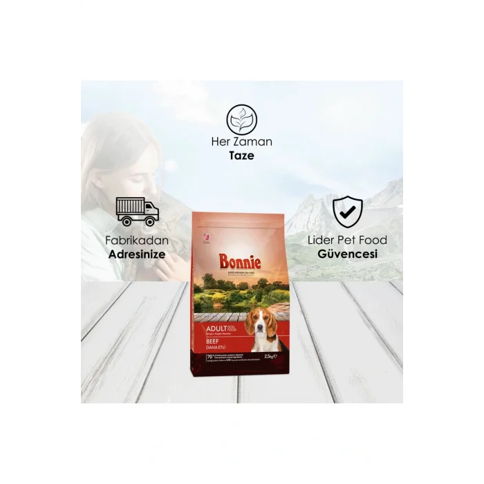 Genel Ürün Sığır Etli Yetişkin Köpek Maması 2,5 Kg