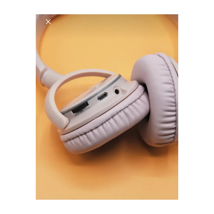 Genel Ürün Kulaküstü Kablosuz Bluetooth Kulaklık Hafıza Kartı Girişli