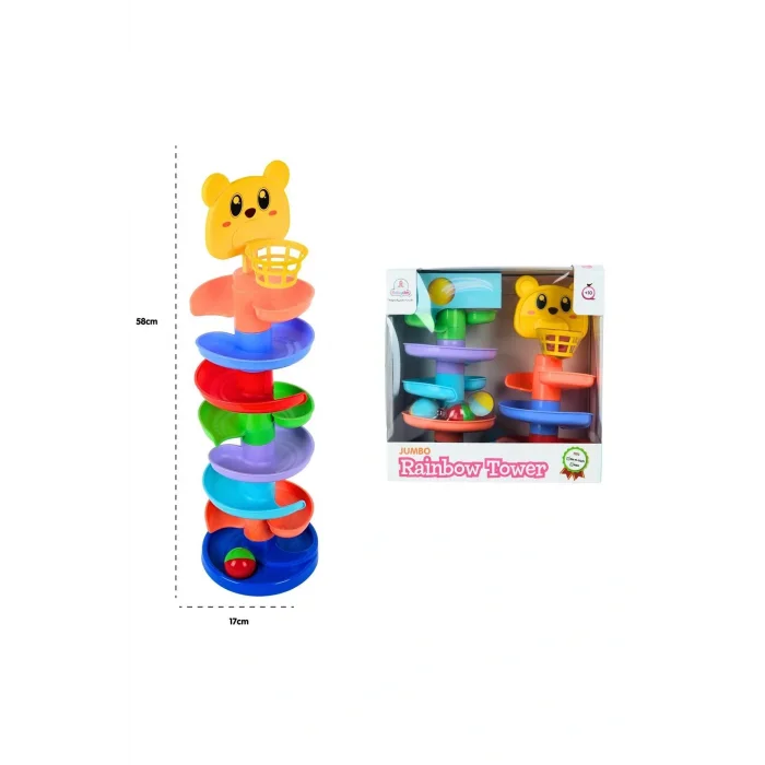Genel Ürün Jumbo Gökkuşağı Kule Bebek Aktivite Merkezi
