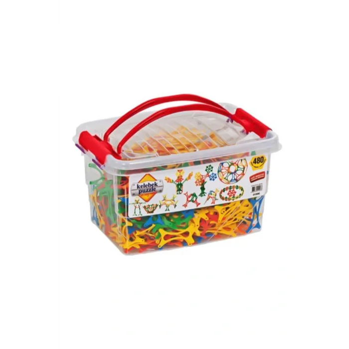 Oyuncak Oyuncak Kelebek Puzzle Le go Box 480 Parça Le go 01906