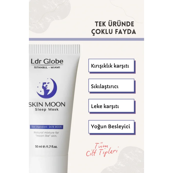 Genel Ürün Onarıcı Yenileyici Gençleştirici Leke Açıcı Gece Maskesi 50 ml