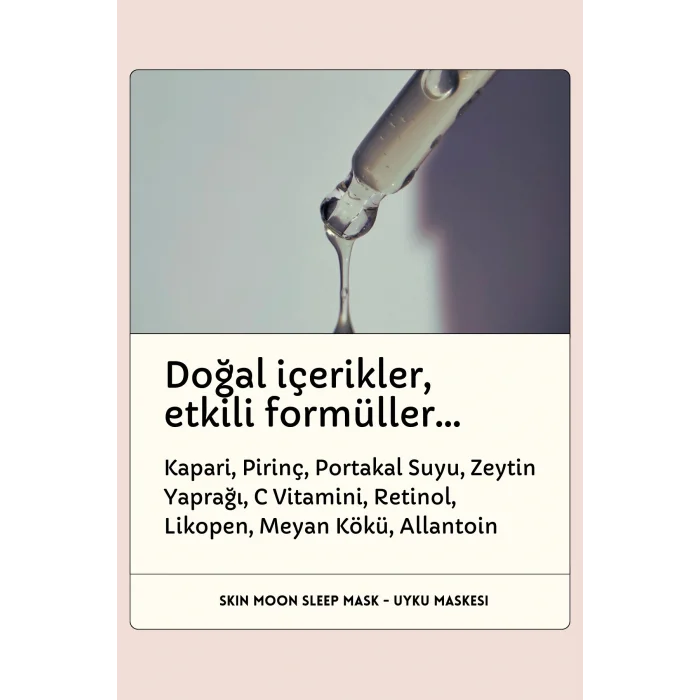 Genel Ürün Onarıcı Yenileyici Gençleştirici Leke Açıcı Gece Maskesi 50 ml