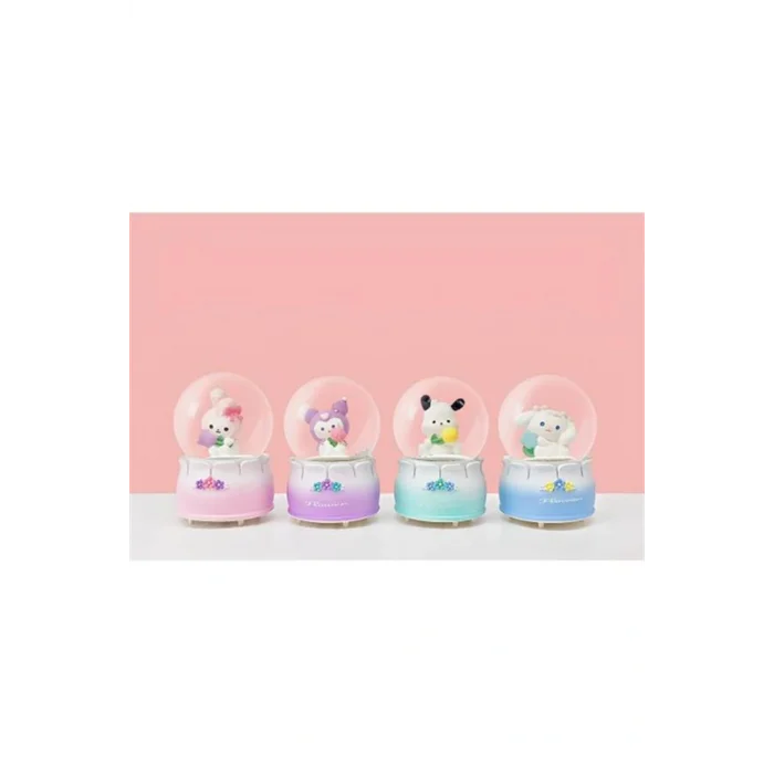 Genel Ürün Kuromi Işıklı Kar Küresi 9 Cm