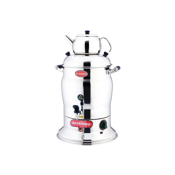 Genel Ürün Silverinox 2202-1 16 Lt - 1 Demlik Çay Semaveri