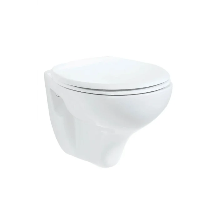 Genel Ürün Perla Asma Klozet TP320 +Çınar Yavaş Kapanan PP Kapak