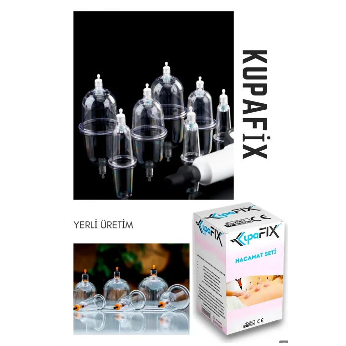 Hacamat Seti Hacamat Kupa Terapisi Seti 13 Parça