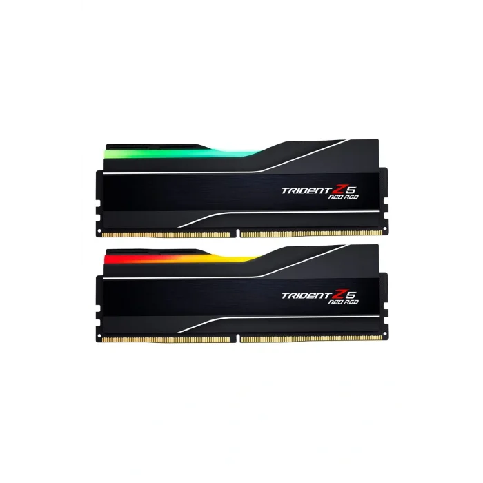 Genel Ürün G.Skill Trident Z5 Neo RGB F5-6000J3038F16GX2-TZ5NR 32GB (2x16GB) DDR5 6000MHz CL30 Masaüstü Bellek