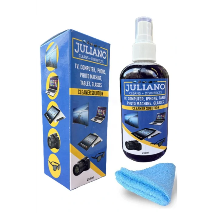 Genel Ürün Tv Ekran Temizleme Spreyi + Mikrofiber Temizleyici Bez Hediye (150 Ml)