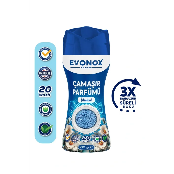 Genel Ürün Clean Granül Çamaşır Parfümü & Çamaşır Yumuşatıcı İstanbul 210 gr