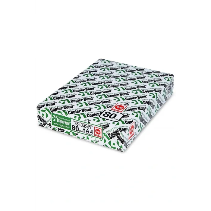 Genel Ürün (VE-GE) A4 80gr/m2 Fotokopi Kağıdı 12500 Adet (25PK*500)