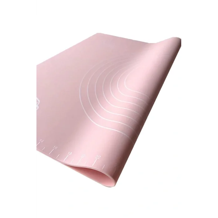 Genel Ürün Çok Amaçlı Kaydırmaz Silikon Hamur Açma Matı 50 X 40 Cm-renkli
