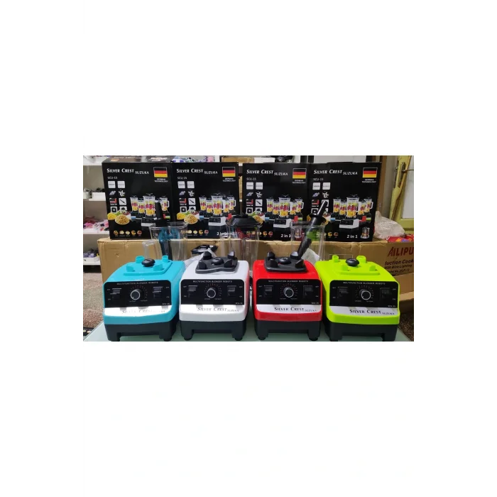 Genel Ürün 6500watt 2,5lt Ev Cafe Bar Çift Sürahili Belender Buz Kırıcı Öğütücü Renkler Değişiklik Gösterebilir