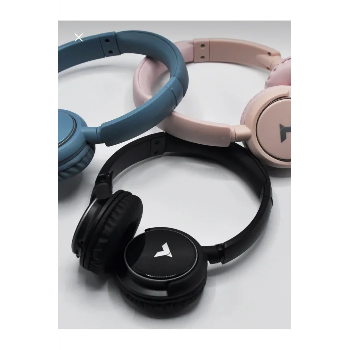 Genel Ürün S16 Kablosuz Bluetooth Kulak Üstü Kulaklık Pembe