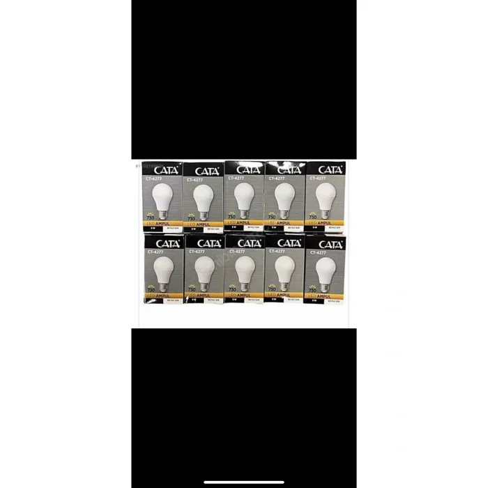 Genel Ürün Ct-4277 Led Ampül 6400k 9w E27 Beyaz Işık 10 Adet (9W=60W) 850 Lm