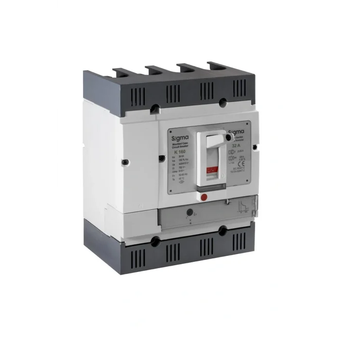 Termos 4k160125m 4x125a 36ka Termik Manyetik Şalter 88a-125a Ayarlı
