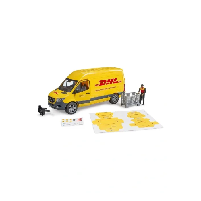 Genel Ürün Mb Sprinter Dhl Kamyonu + Sürücüsü BR02671