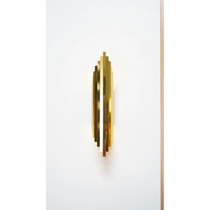 Genel Ürün Pilli Tak Çalıştır Eskitme Bronz İki Toplu 1 Adet Salon Yatak Odası Aplik