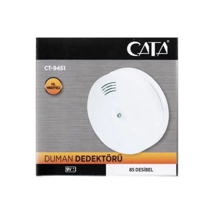 Genel Ürün Ct-9451 Duman Dedektörü ( 9 volt pil dahil değil )