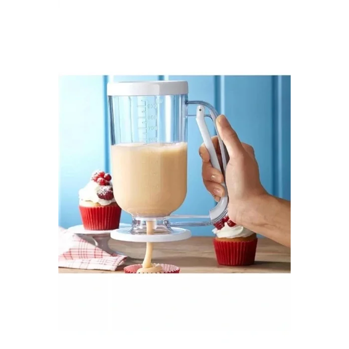Genel Ürün Pankek Dağıtıcı Hamur Porsiyonlayıcı Şekillendirici 900 Ml Dökme Aparatı