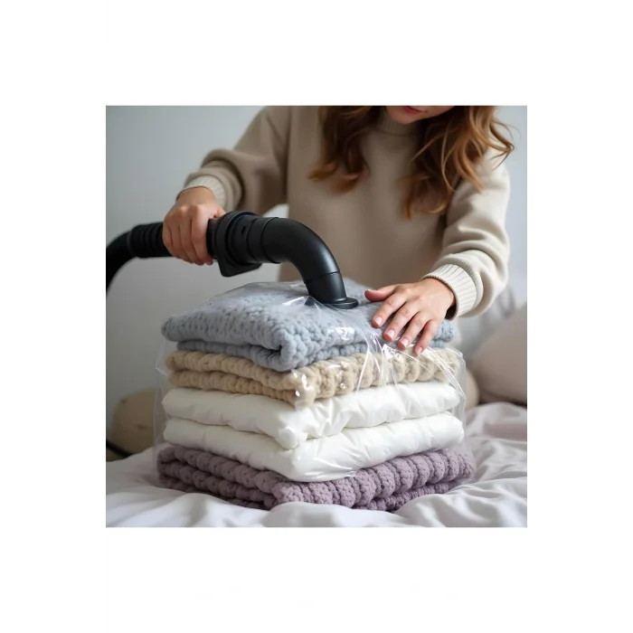 Genel Ürün Küpbag (çeyiz Sandıklı),vakumlu Poşet,vakumlu Çantalı Hurç (siyah- Beyaz Kareli )