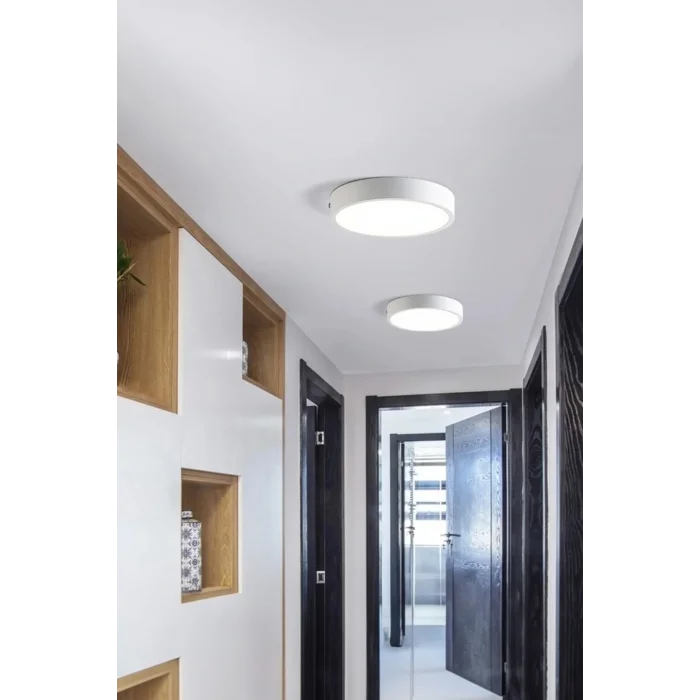 Genel Ürün Ct-5233 18w Sıva Üstü Yuvarlak Led Panel Armatür Beyaz Işık