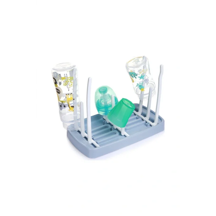 Genel Ürün Mavi Biberon Kurutucu Pratik Raf, Temizlik ve Düzen İçin Mükemmel Çözüm