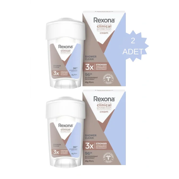 Genel Ürün Clinical Protection Shower Clean 2 Adet