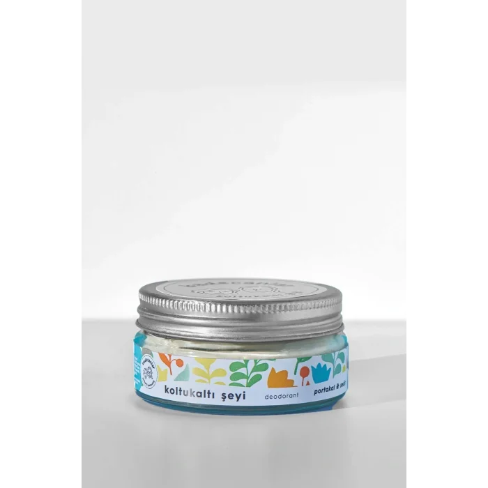 Genel Ürün Portakal & Sedir Koltukaltı Şeyi | Doğal Vegan Ter Kokusu Önleyici Krem Deodorant 50ml