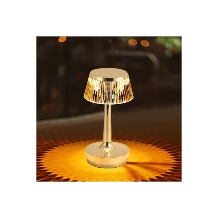 Lamba Rio Şarjlı Masa Lambası Ct-8434 Tek Anahtarla 3 Renk