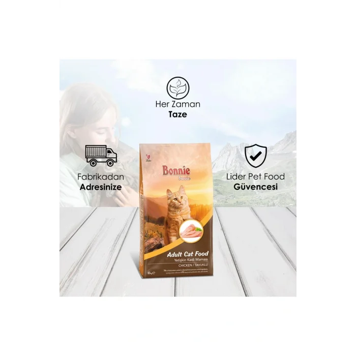 Genel Ürün Tavuklu Yetişkin Kedi Maması 10 Kg