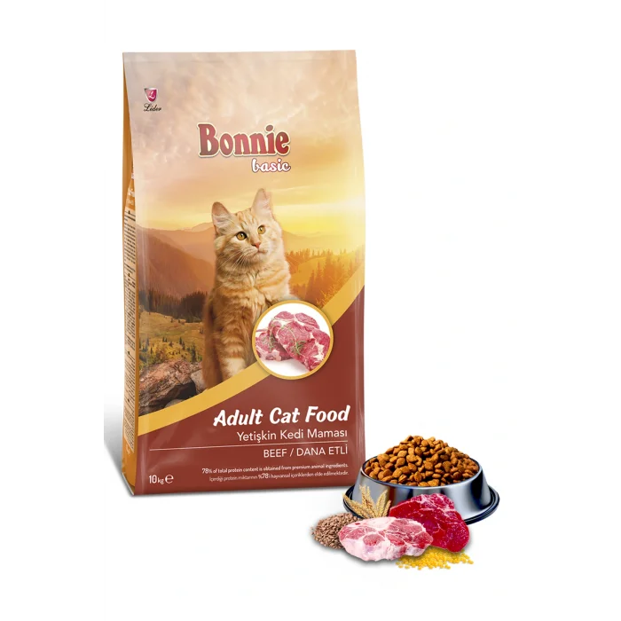 Genel Ürün Basic Biftekli Yetişkin Kedi Maması 10 Kg