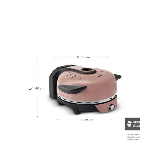 Genel Ürün Gastro 10 in 1 Pizza Pide Lahmacun ve Tandır Ekmeği Makinesi