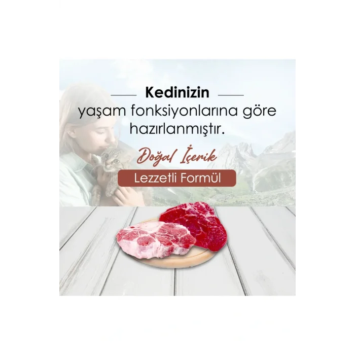Genel Ürün Dana Etli Yetişkin Kedi Maması 10 Kg