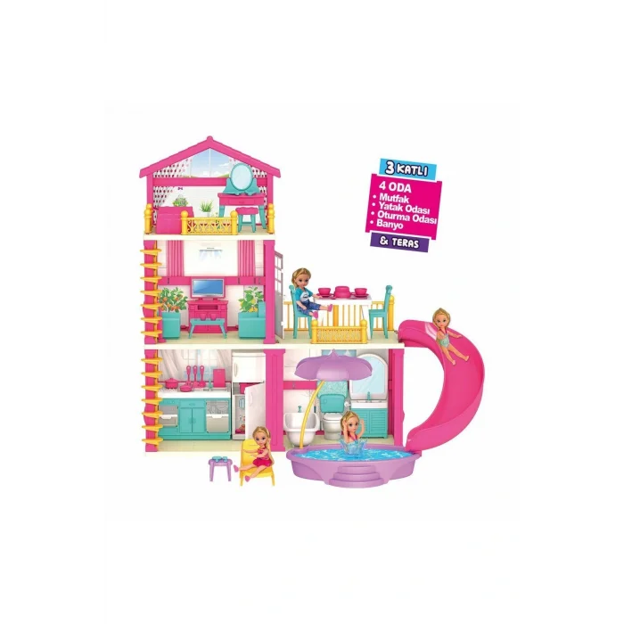 Oyuncak Lolanın Tatil Ev Seti Lolanın Tatil Evi Eğitici Oyuncaklar Evcilik Oyuncaklar Kız Çocuk Oyuncaklar