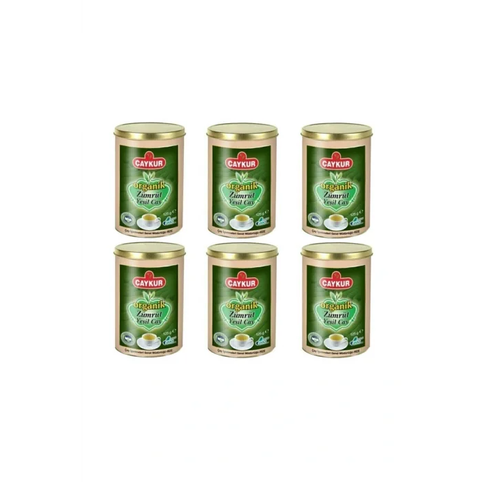 Genel Ürün ORGANİK ZÜMRÜT YEŞİL ÇAY 125GR 6 ADET