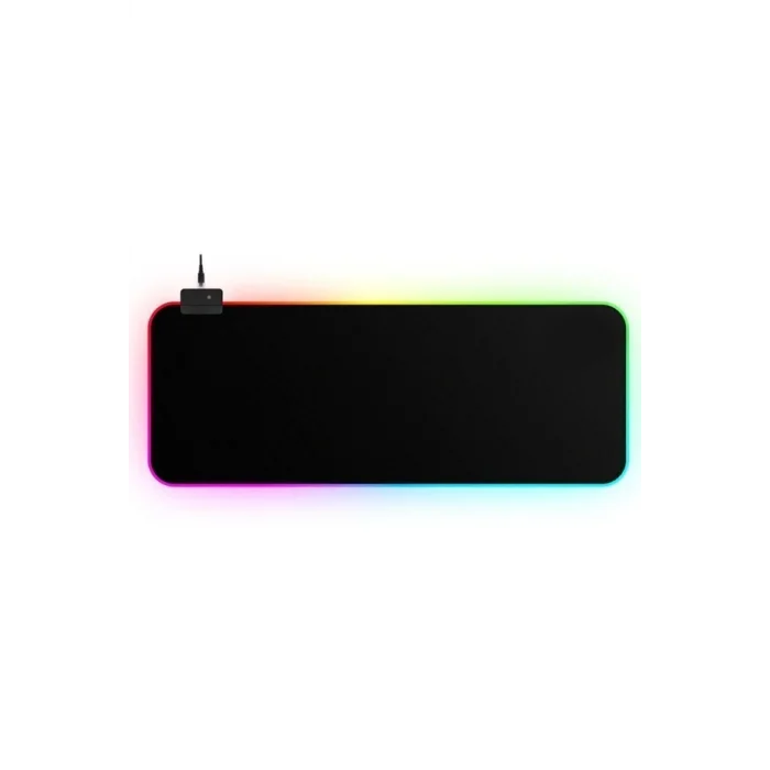 Genel Ürün Rgb Mouse Pad Led Işıklı Baskısız Siyah Renk Gaming Mouse Pad 90x40cm
