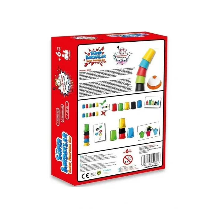 Genel Ürün Zıp Zıp Bardaklar Eğitici Bardak Zeka Oyunu