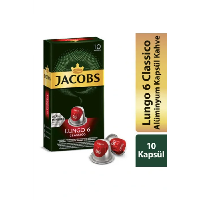 Genel Ürün CAPSULE ESPRESSO 6 CLASSICO KAHVE 1 PAKET