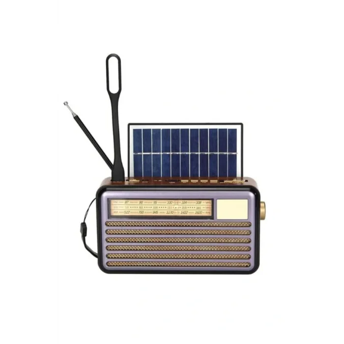 Genel Ürün 320 BT FM+SOLAR+KİTAP OKUMA IŞIKLI+ŞARJLI+PİLLİ+USD Radyo Çalar ve Nostaljik müzik ...