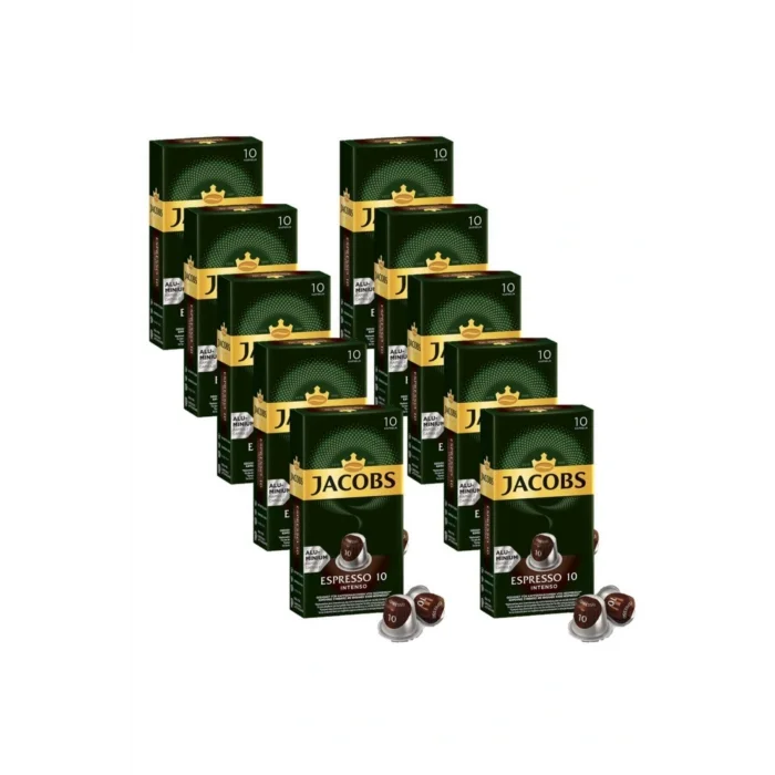 Genel Ürün CAPSULE ESPRESSO 10 İNTENSE KAHVE 10 PAKET
