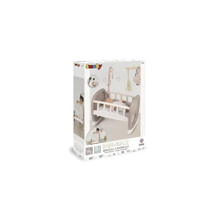 Genel Ürün Çocuk Lisanslı Fransa Üretim Sallanan Dönenceli Bebek Beşiği