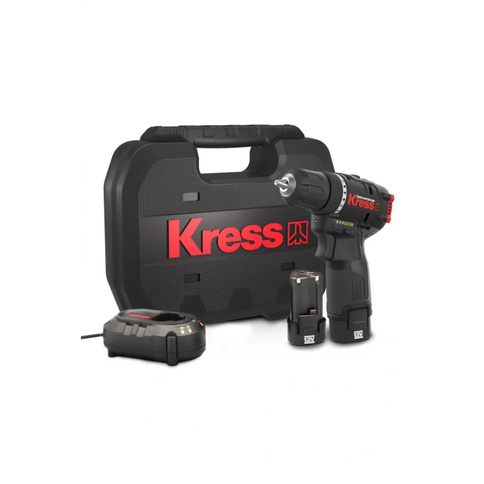 Genel Ürün Kua24 12volt/2.0ah Li-ion Çift Akülü Kömürsüz Profesyonel Şarjlı Matkap