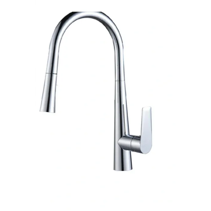 Genel Ürün Mf8858 Spiralli Mutfak Armatürü Krom