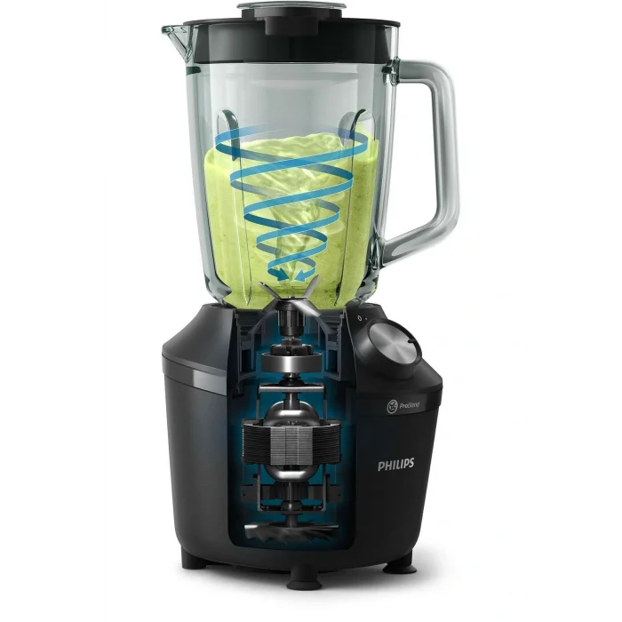 Genel Ürün Essential Advanced Series 600 W Smoothie Blender, Cam Hazne, Siyah