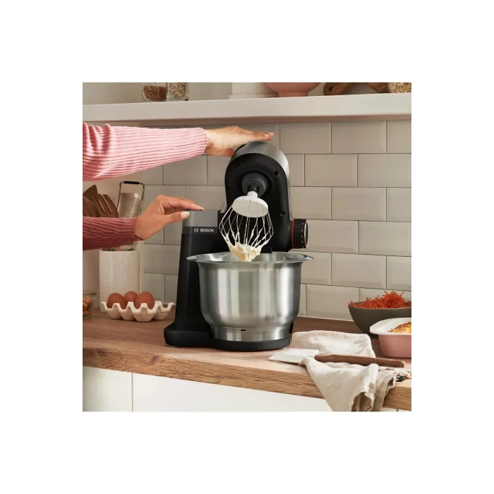 Genel Ürün Mums2vm00 Serie 2 Mutfak Makinesi Siyah, Gümüş